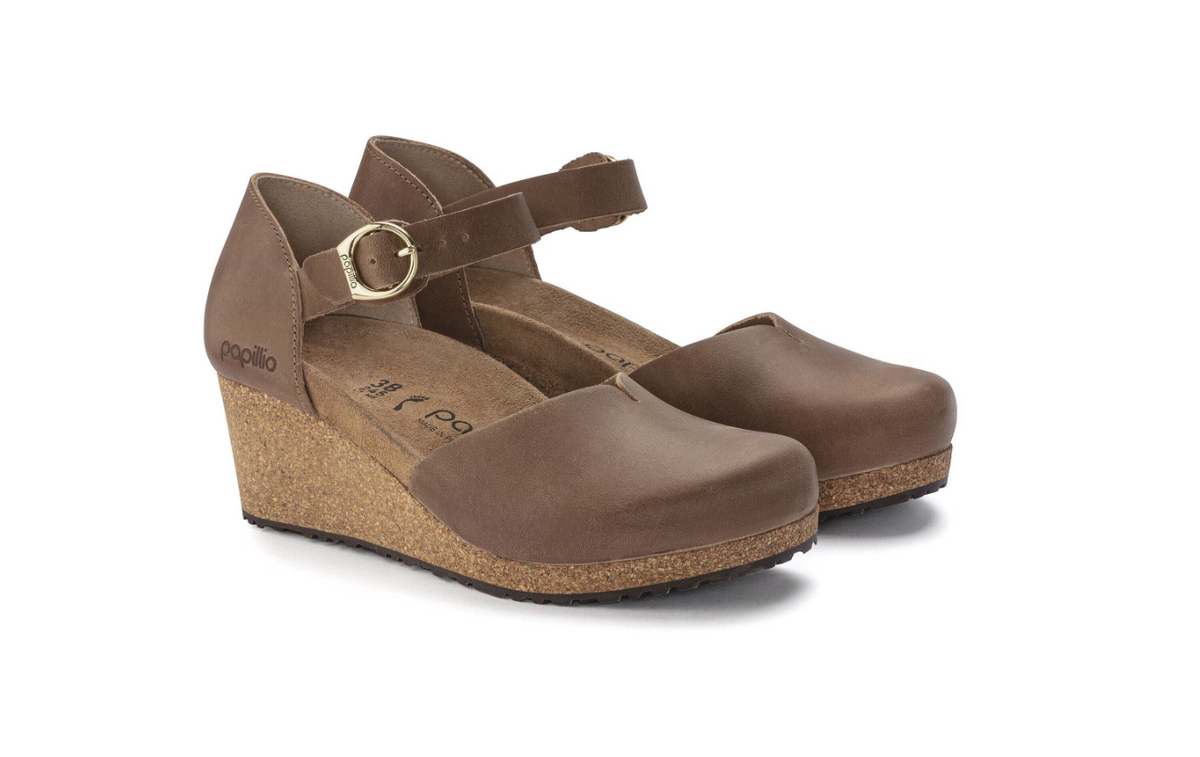 Papillio Mary Ring-Buckle Cognac Oiled Leather  Narrow