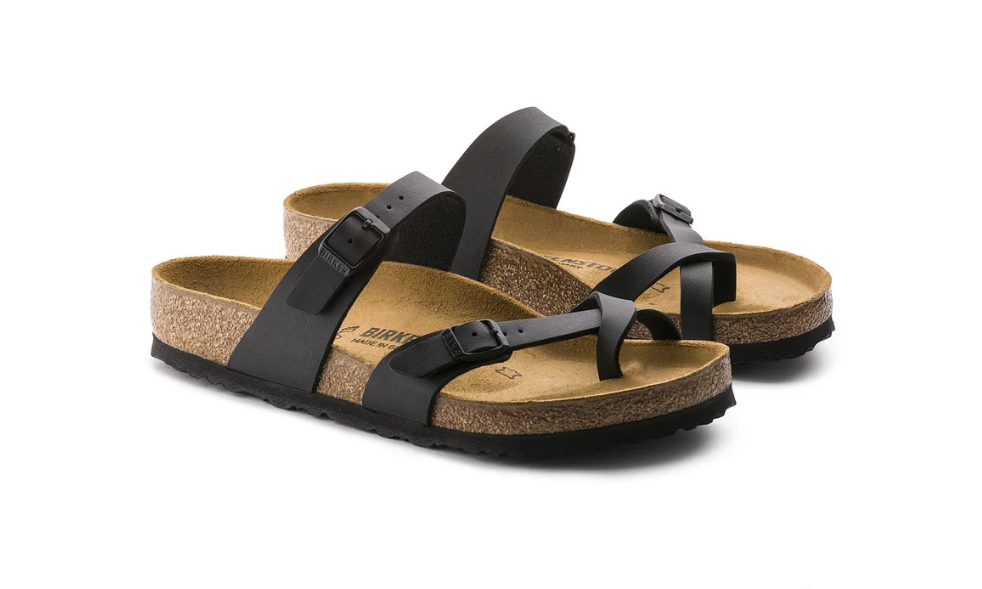 Birkenstock Mayari Birko-Flor Black Sandals  Regular