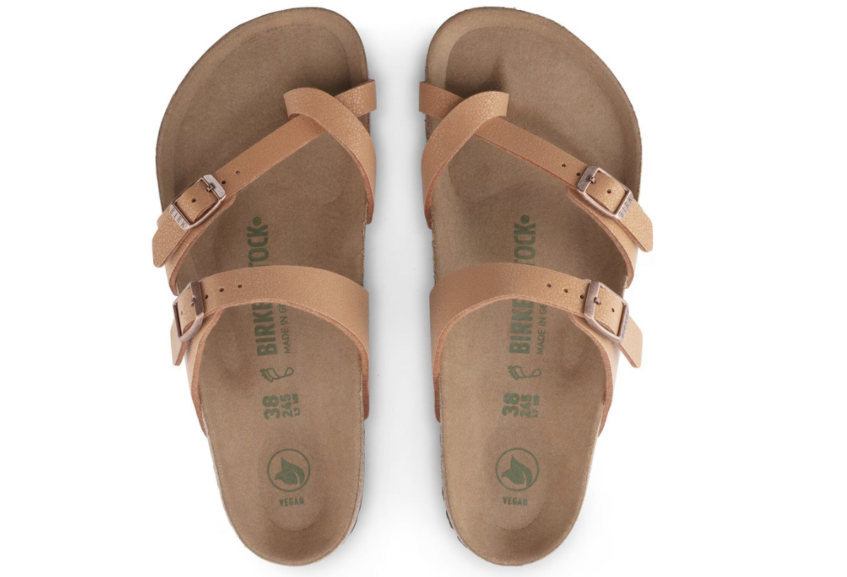 Birkenstock Mayari Vegan Birkibuc Pecan Regular