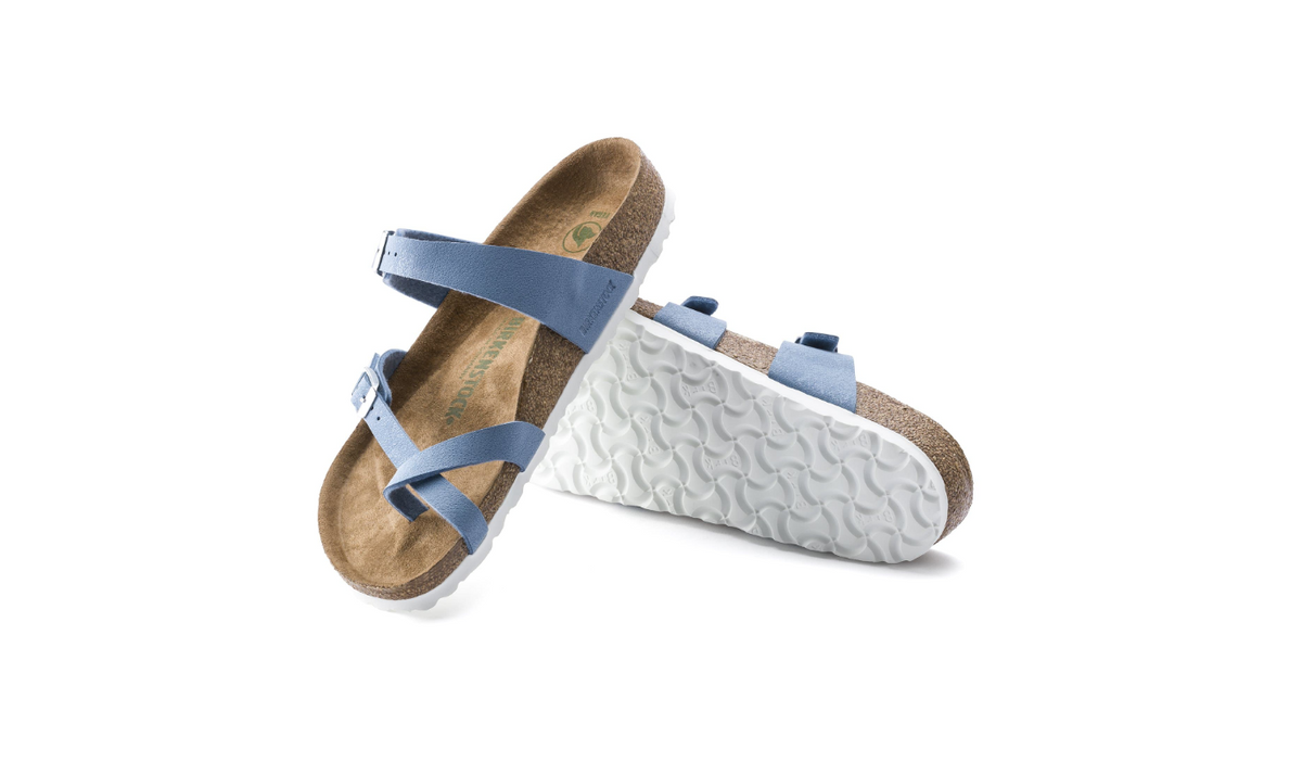 Birkenstock Mayari Vegan Birko-Flor Brushed Dove  Regular