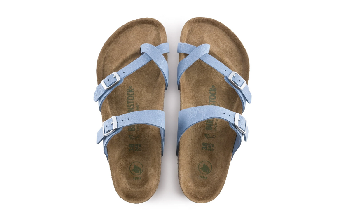 Birkenstock Mayari Vegan Birko-Flor Brushed Dove  Regular