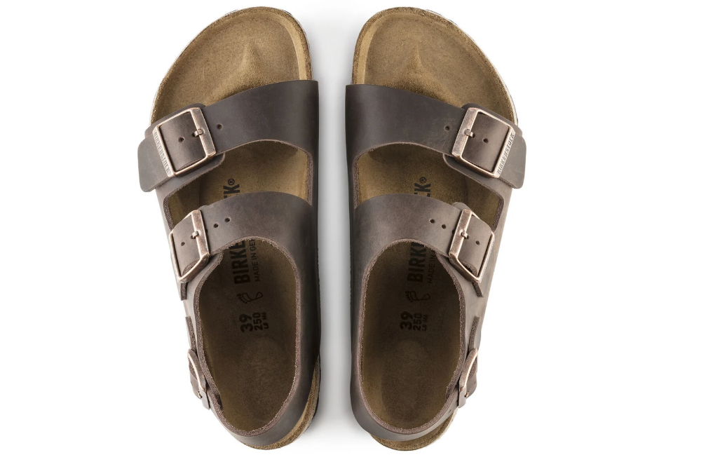 Birkenstock Milano Oiled Leather Habana  Regular