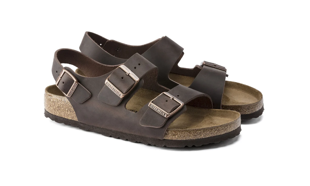 Birkenstock Milano Oiled Leather Habana  Regular