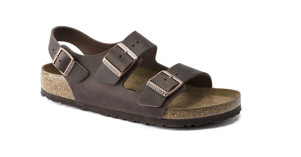 Birkenstock Milano Oiled Leather Habana  Regular
