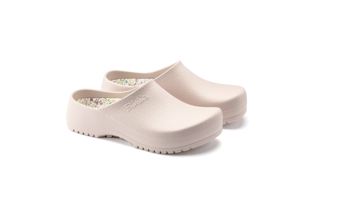 Birkenstock Super-Birki Vegan Watercolor Flower Light Rose  Regular