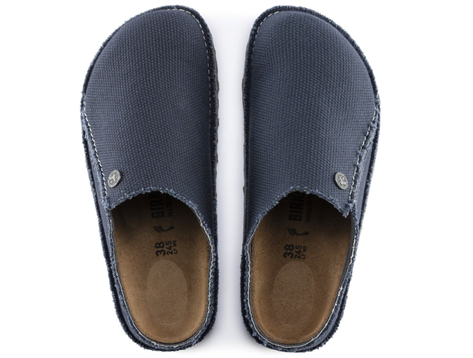 Birkenstock Zermatt Canvas Textile Midnight Blue  Narrow