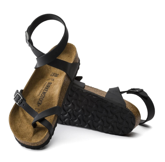 Birkenstock Yara Oiled Leather Sandal Black  Regular