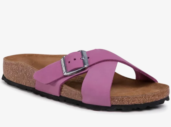 Birkenstock Siena II Nubuck Leather Purple Orchid Narrow