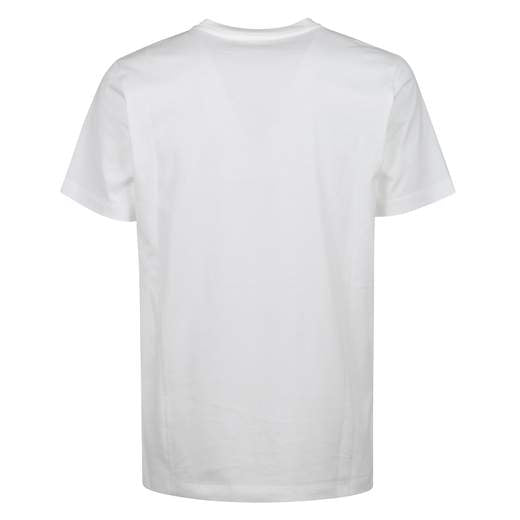 T-shirt marni in cotone con logo stampato e ricamo