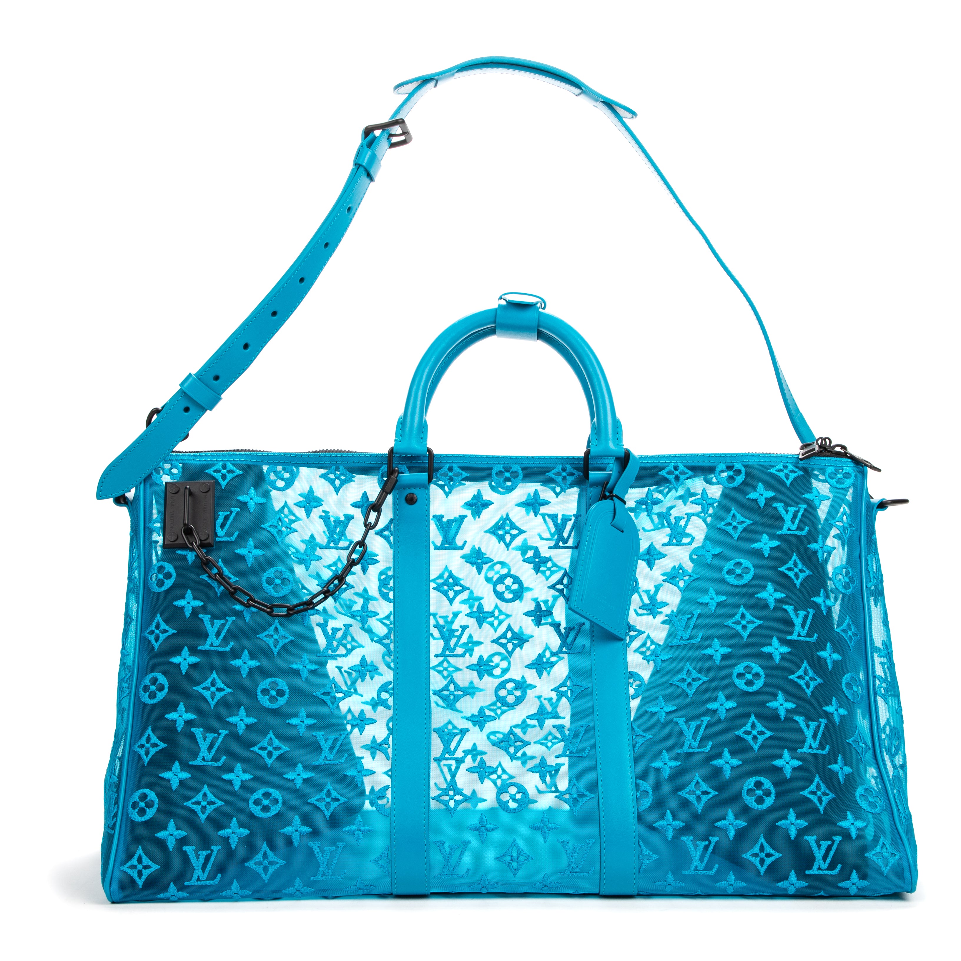 Ltd. Ed. Triangle Seethrough Keepall Bandouliere 50