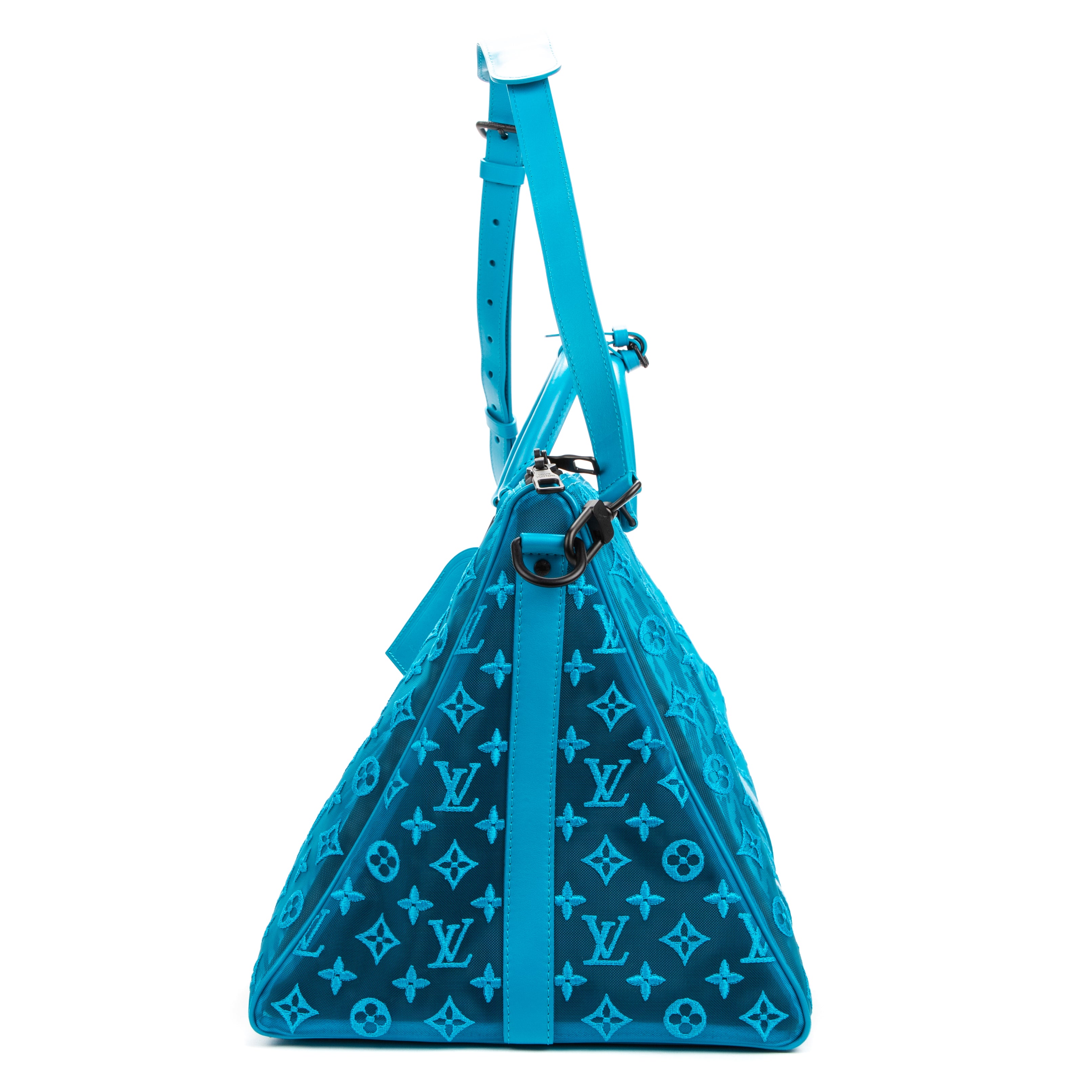 Ltd. Ed. Triangle Seethrough Keepall Bandouliere 50
