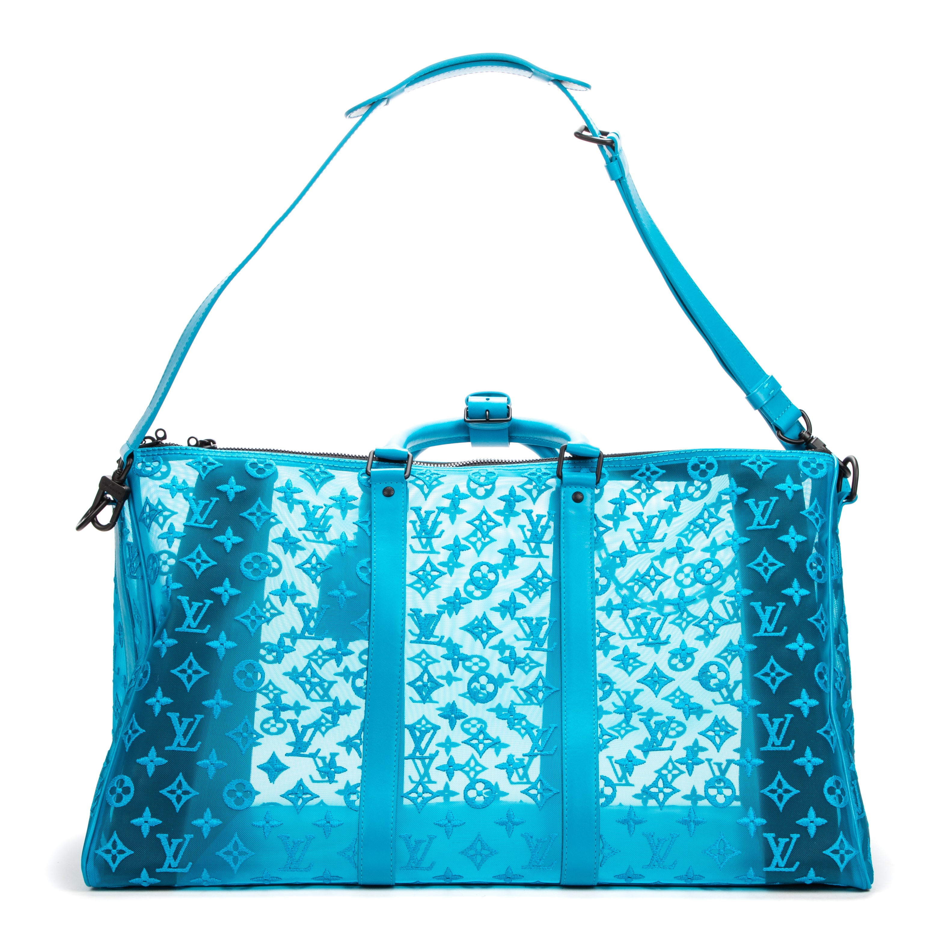 Ltd. Ed. Triangle Seethrough Keepall Bandouliere 50