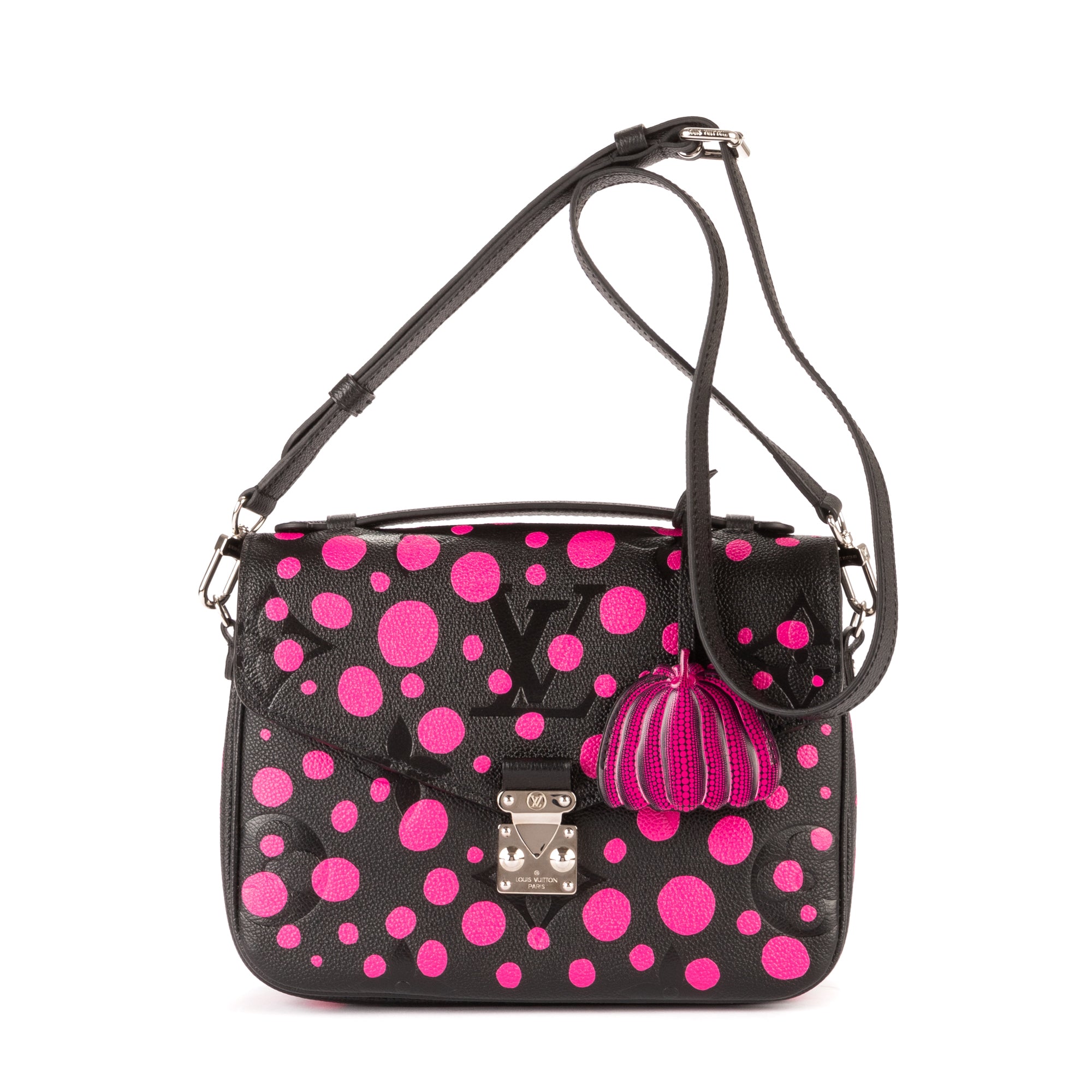 Ltd. Ed. Yayoi Kusama Giant Pochette Metis MM