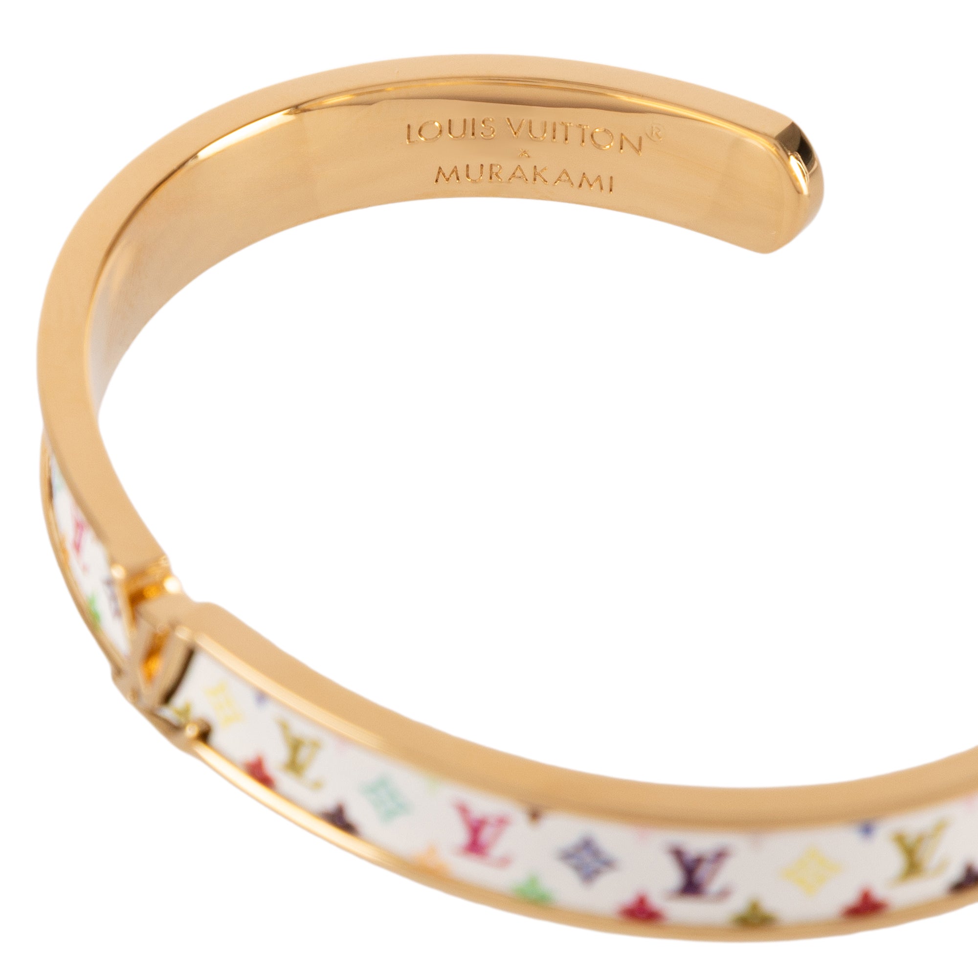 Ltd. Ed. LV x Takashi Murakami LV Initiales Bracelet Medium