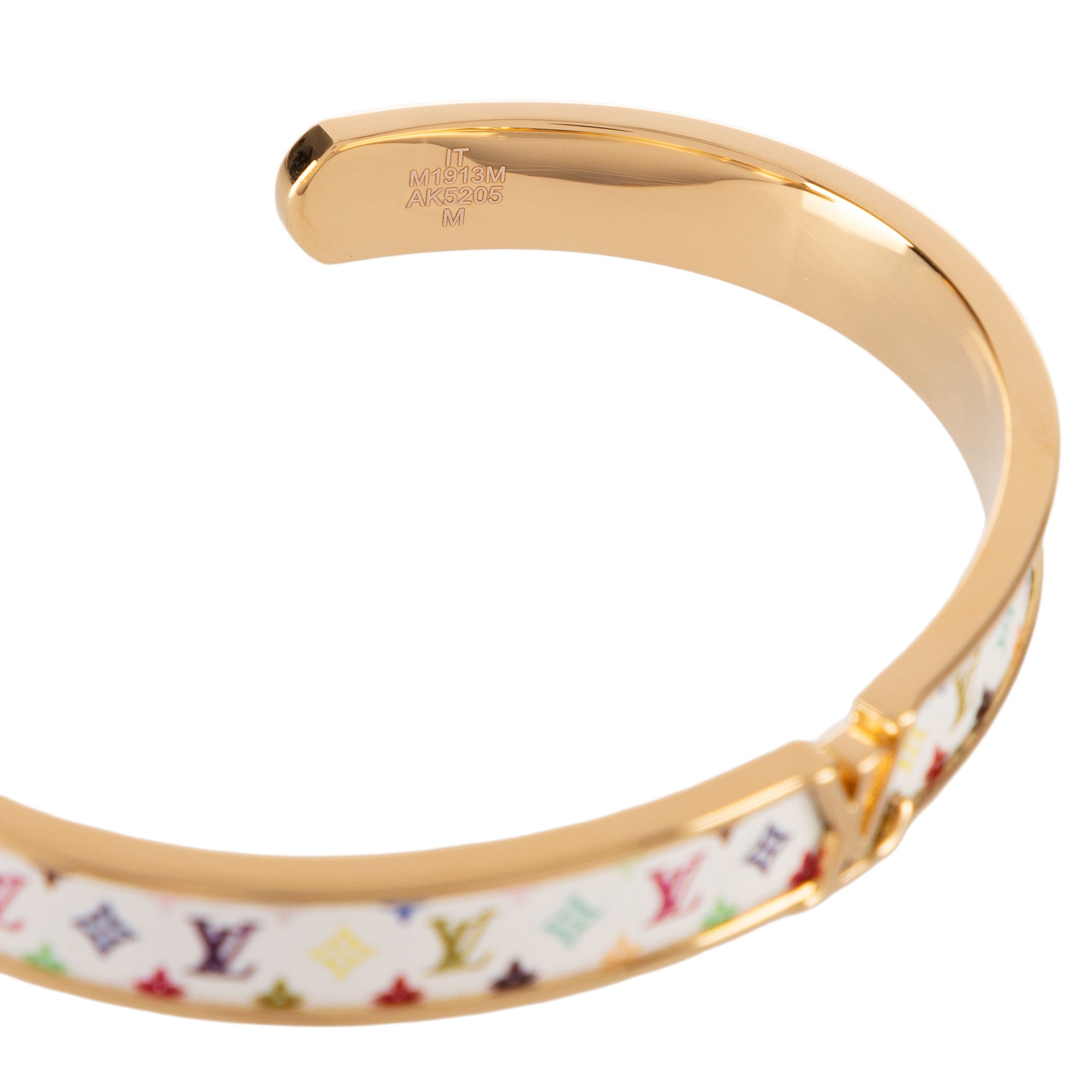 Ltd. Ed. LV x Takashi Murakami LV Initiales Bracelet Medium