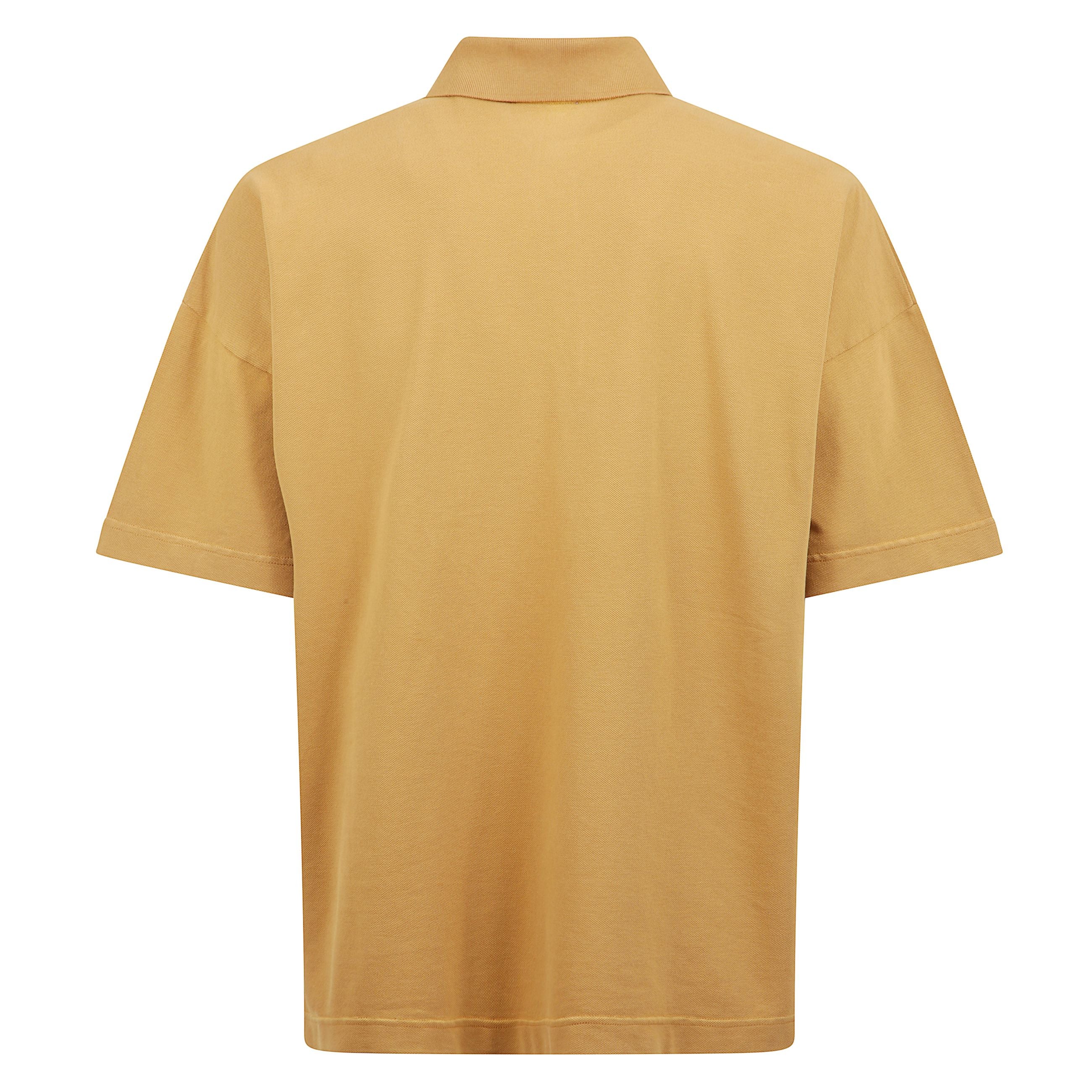 Polo con stampa anchor a maniche corte