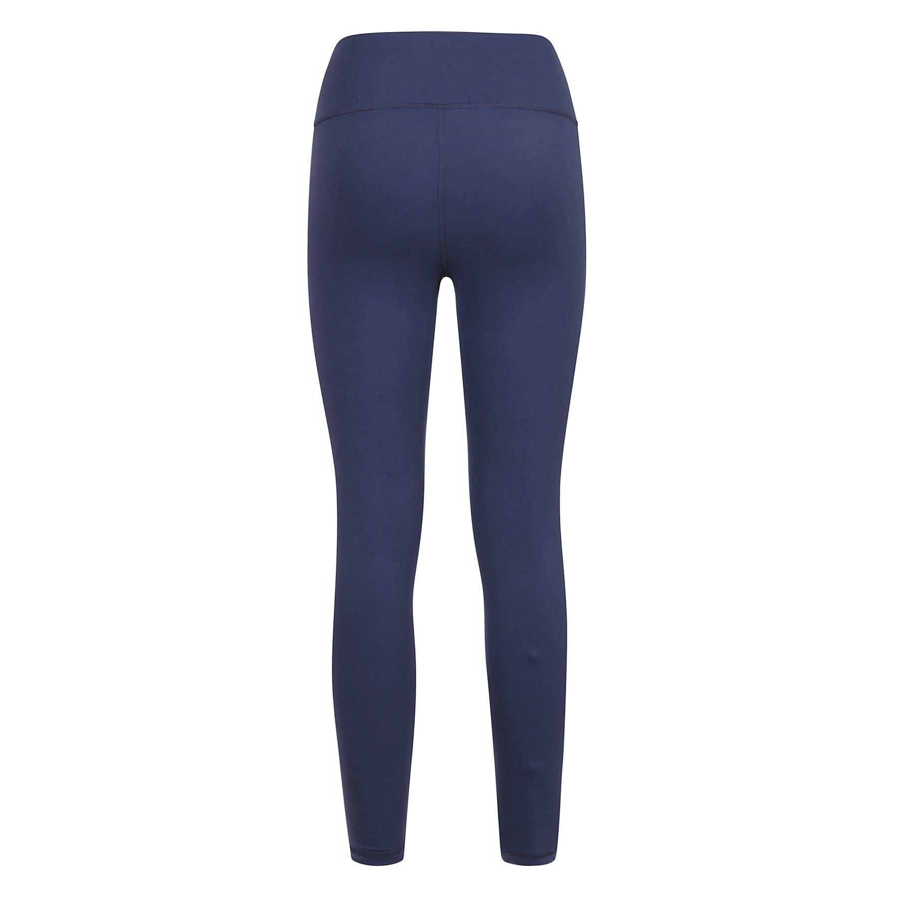 Leggings runner box, cintura elastica, stampa del logo sul davanti, dettagli della striscia laterale