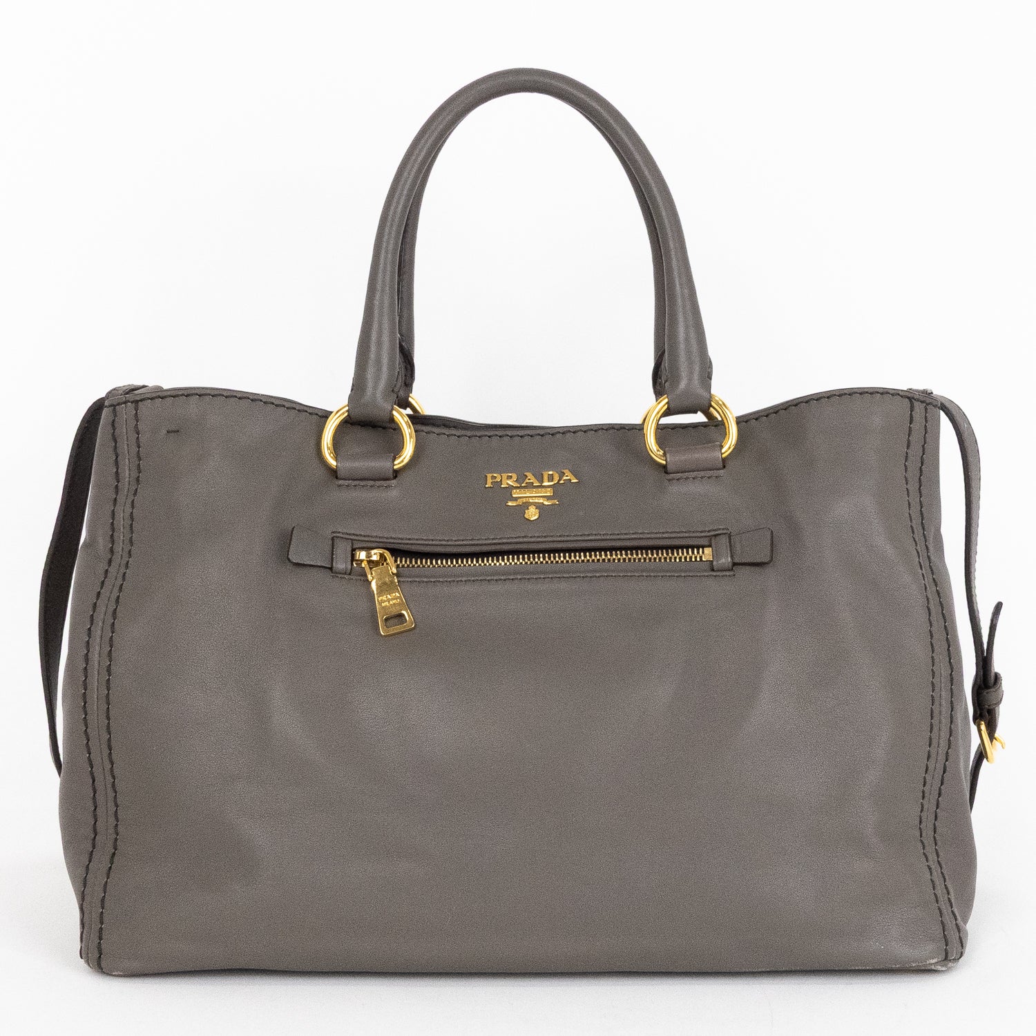 Front Zip Pocket Convertible Tote 