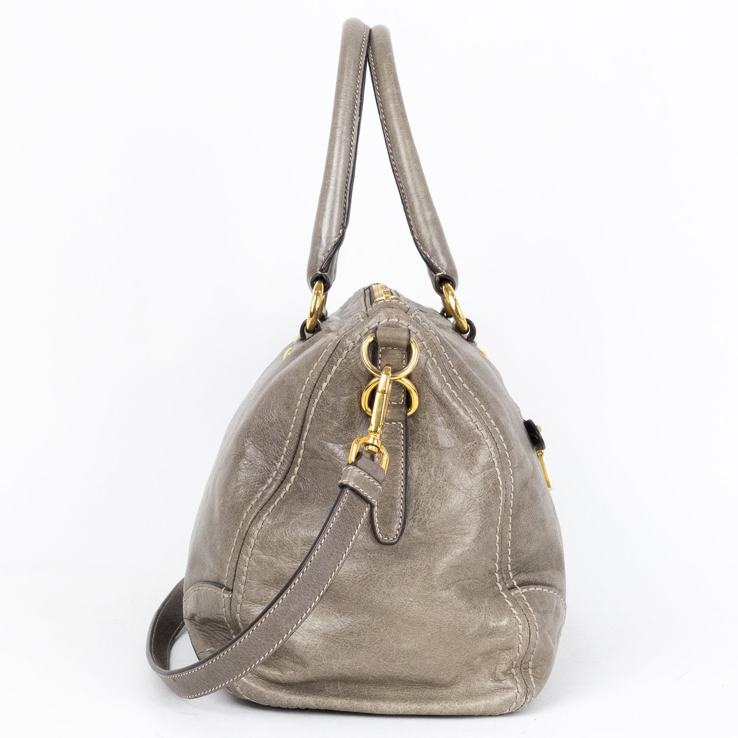 Front Zip Pocket Convertible Tote 
