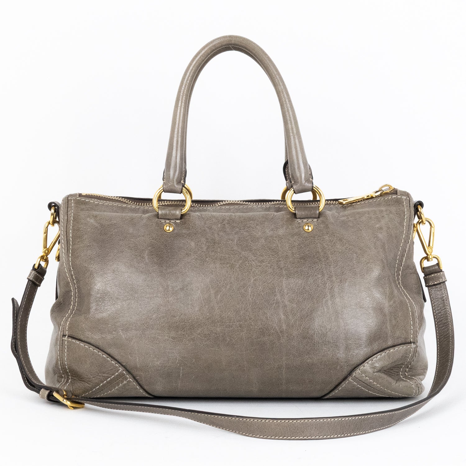 Front Zip Pocket Convertible Tote 