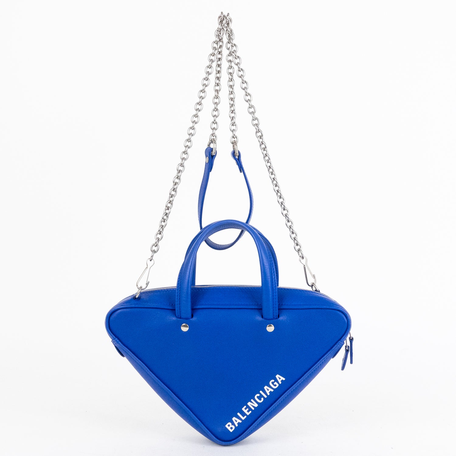 Triangle Pouch on Chain 