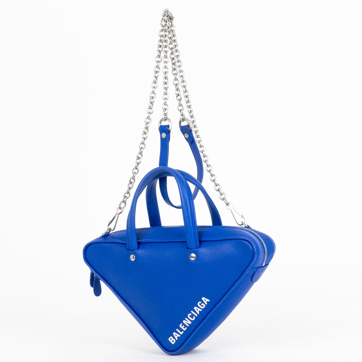 Triangle Pouch on Chain 