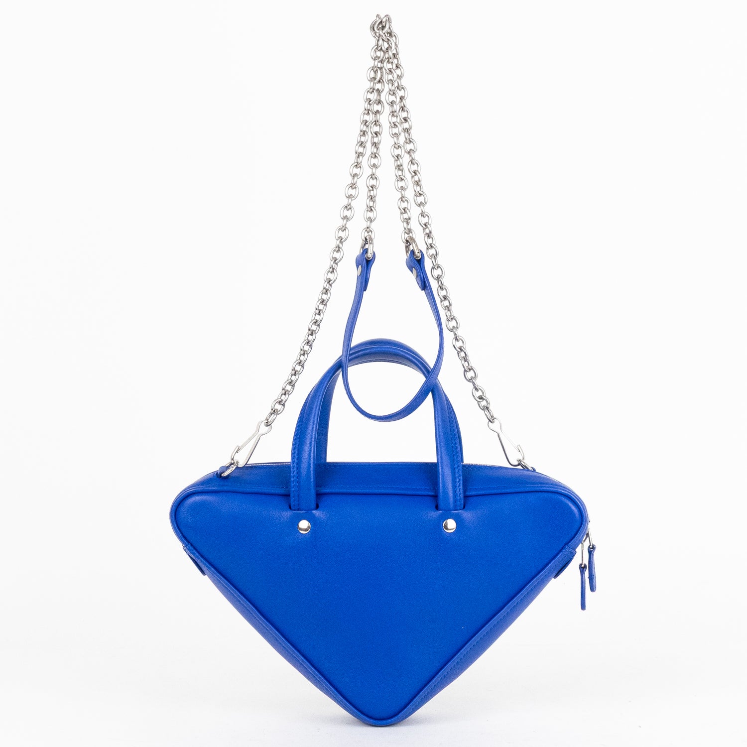 Triangle Pouch on Chain 