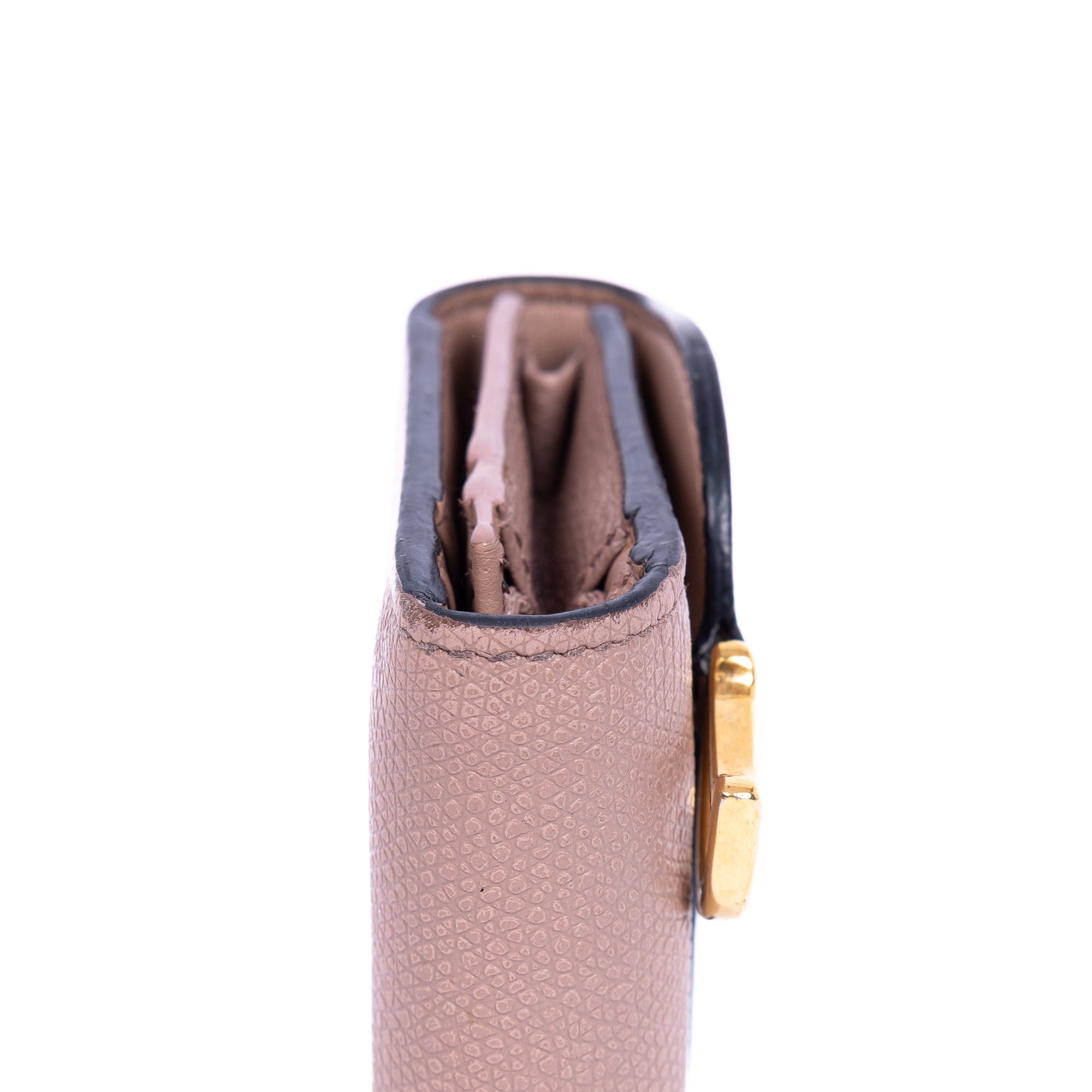 Saddle Lotus Bi-Fold Wallet 