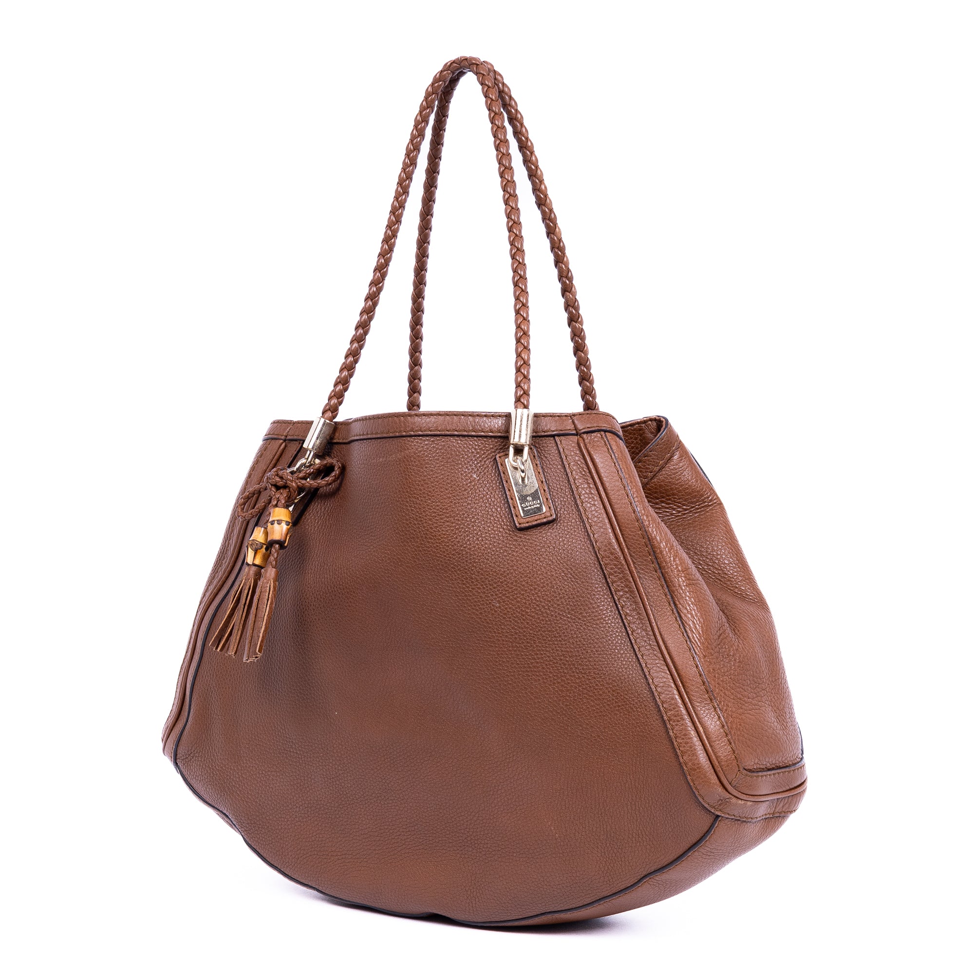 Bella Bamboo Tassel Tote 