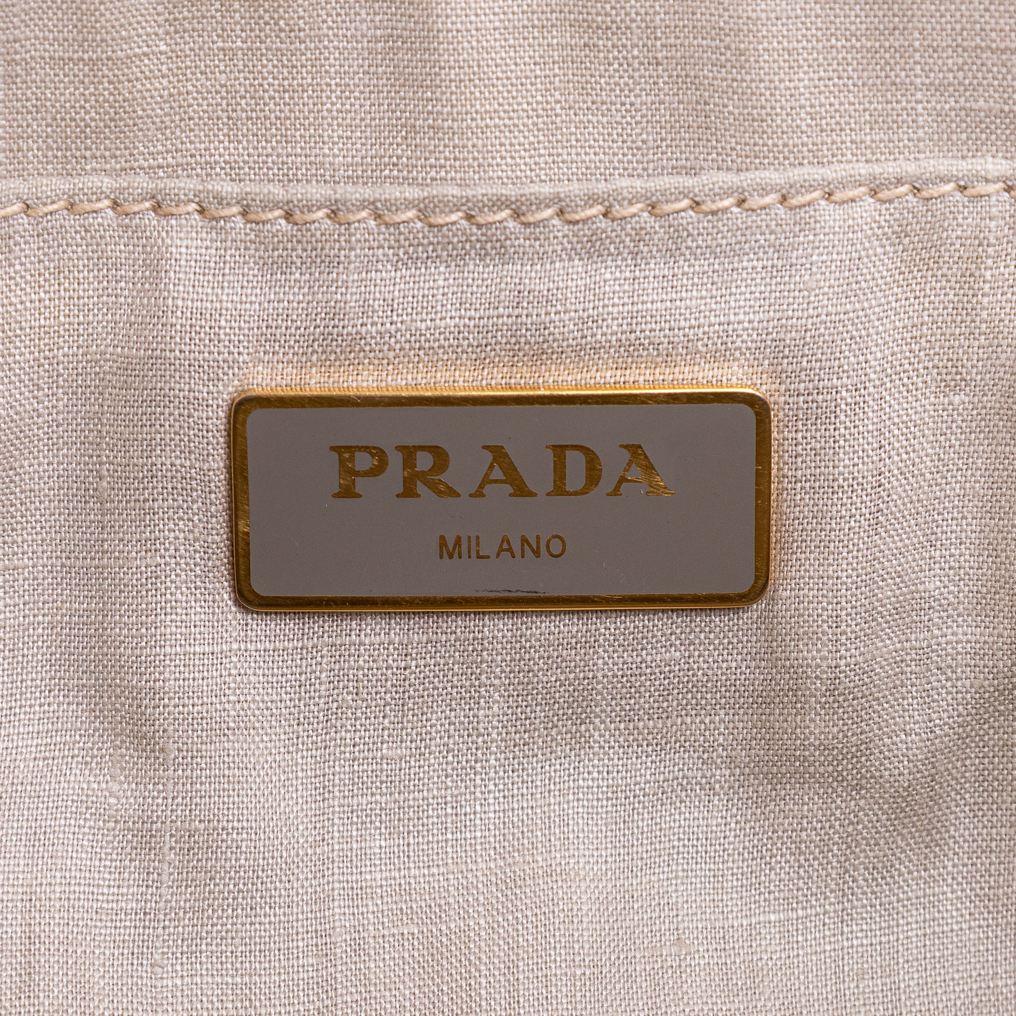 Straw Linen Canapa Tote 