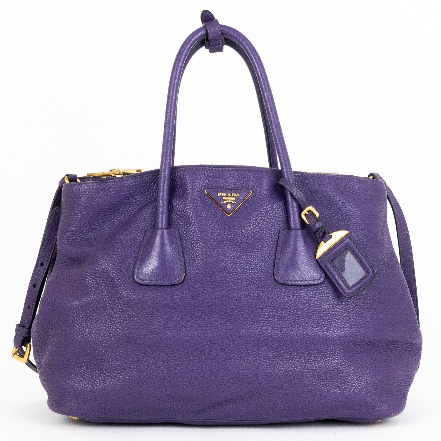 Double Zip Shopping Tote 