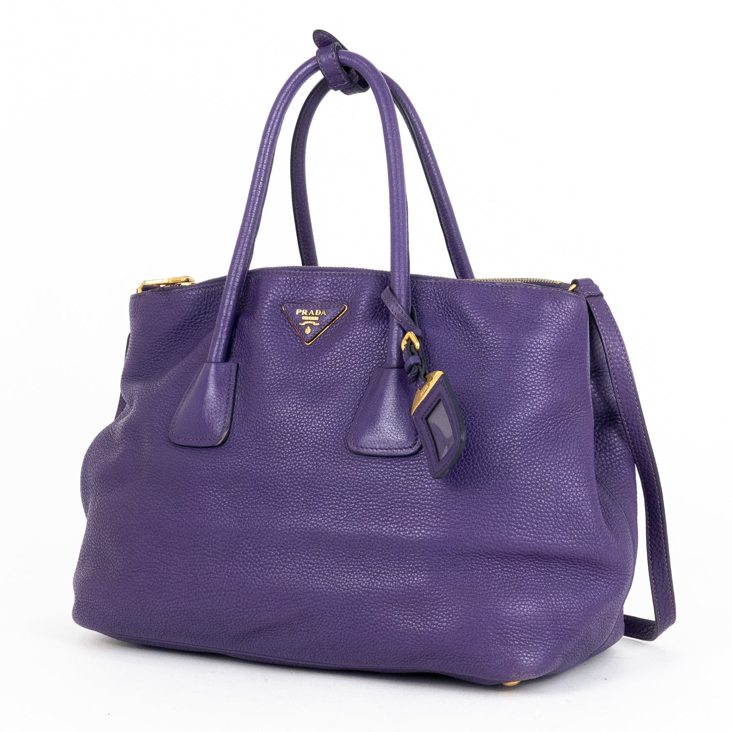 Double Zip Shopping Tote 