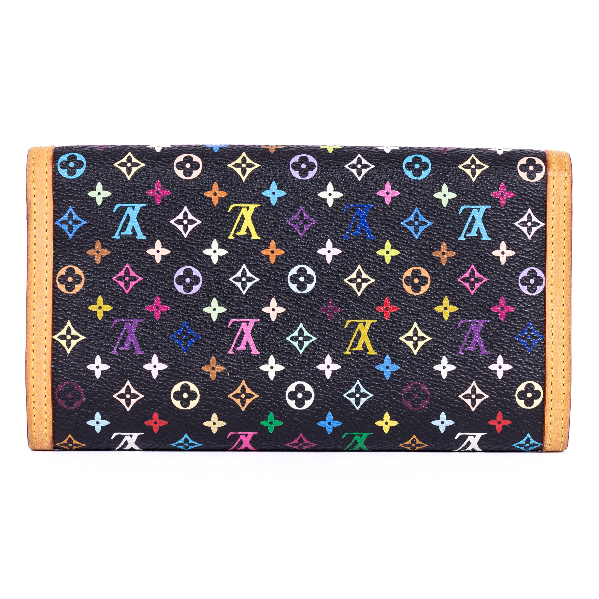 LTd. Ed. Takashi Murakami Multicolore International Wallet 
