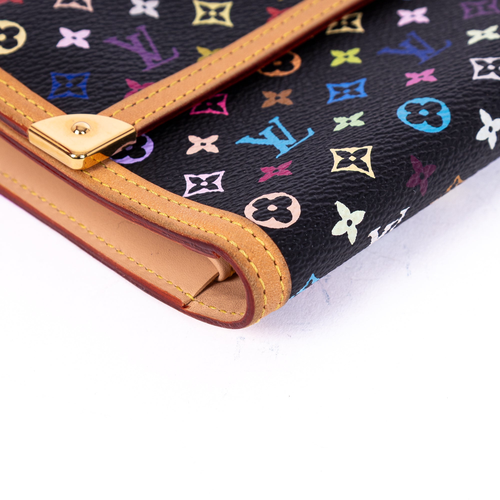 LTd. Ed. Takashi Murakami Multicolore International Wallet 