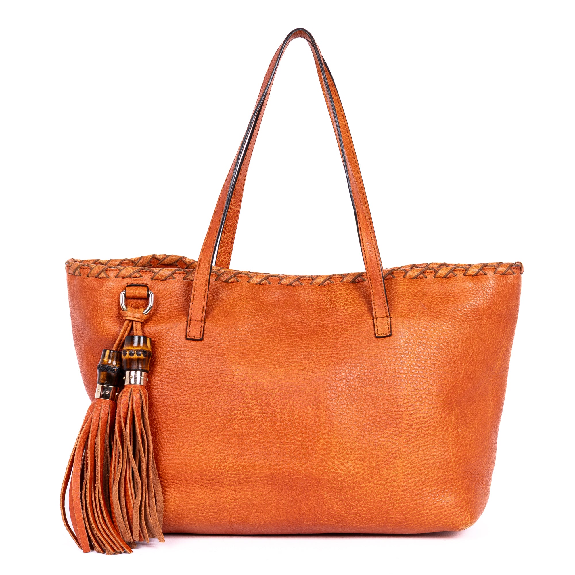 Bamboo Tassel Shopping Tote 