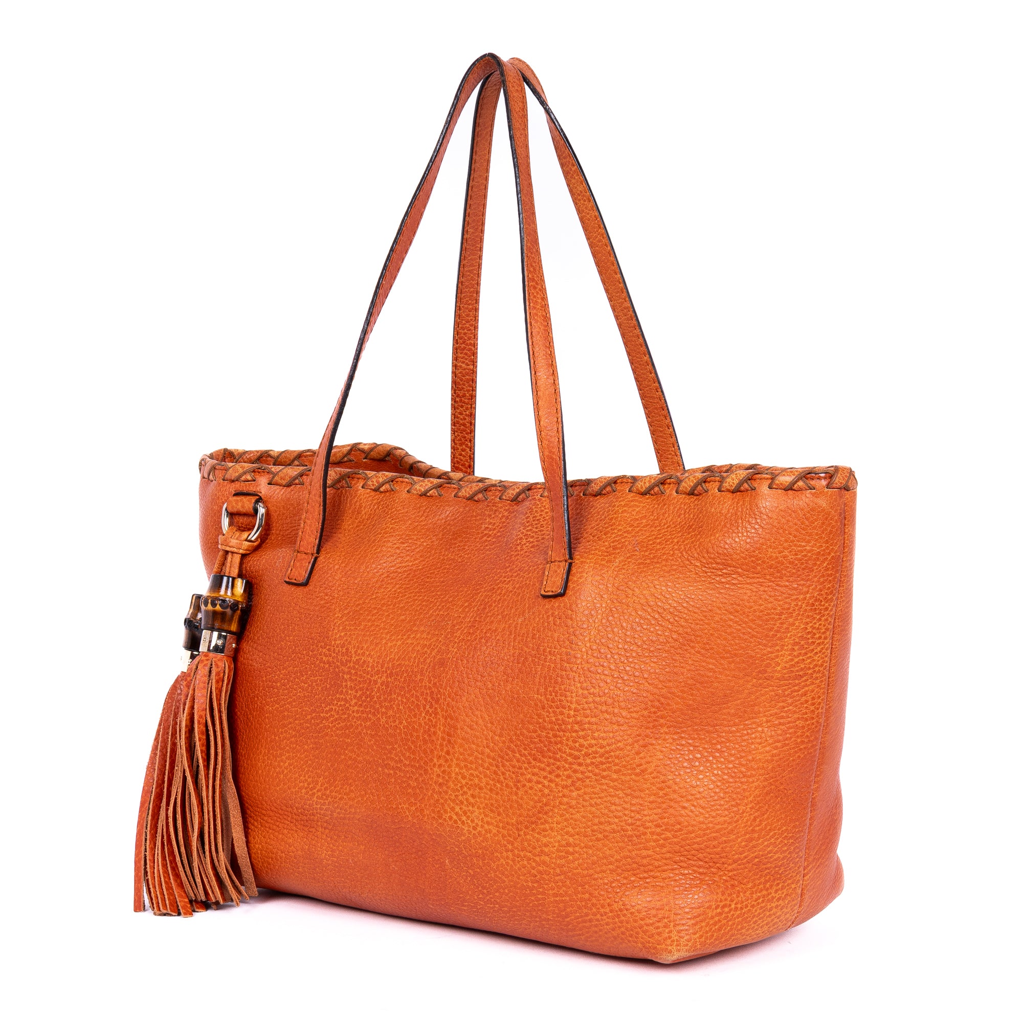 Bamboo Tassel Shopping Tote 