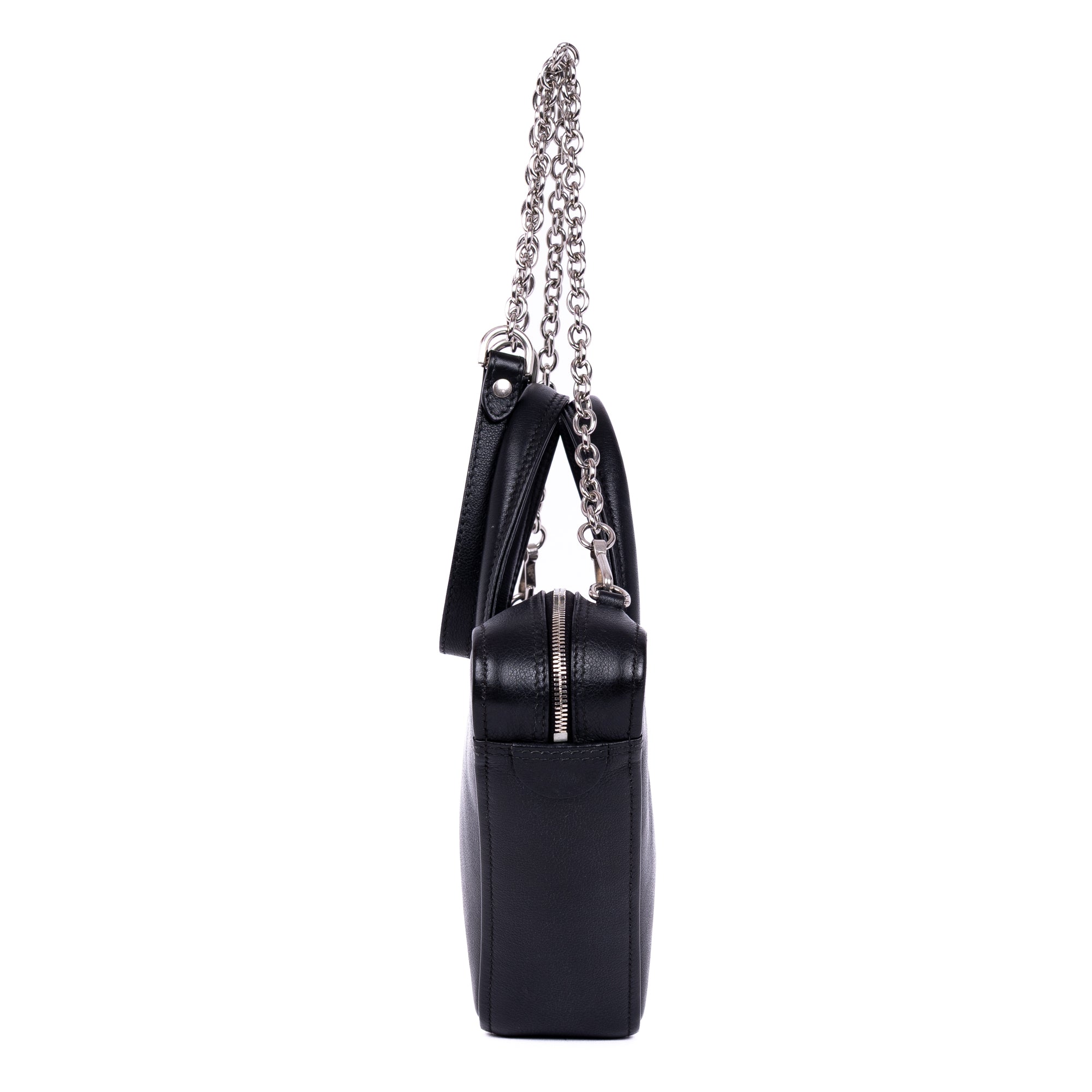 Triangle Pouch on Chain 