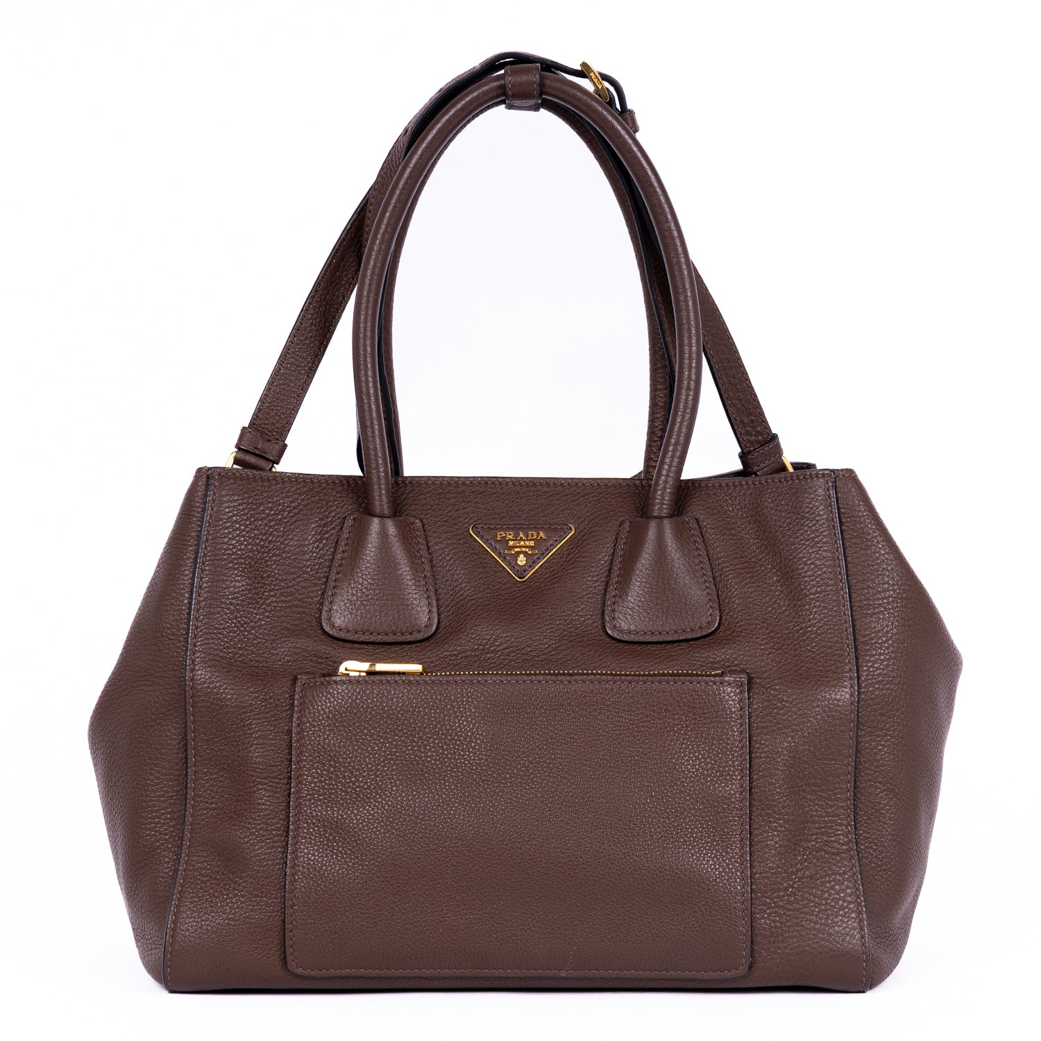 Front Zip Pocket Shopping Tote 