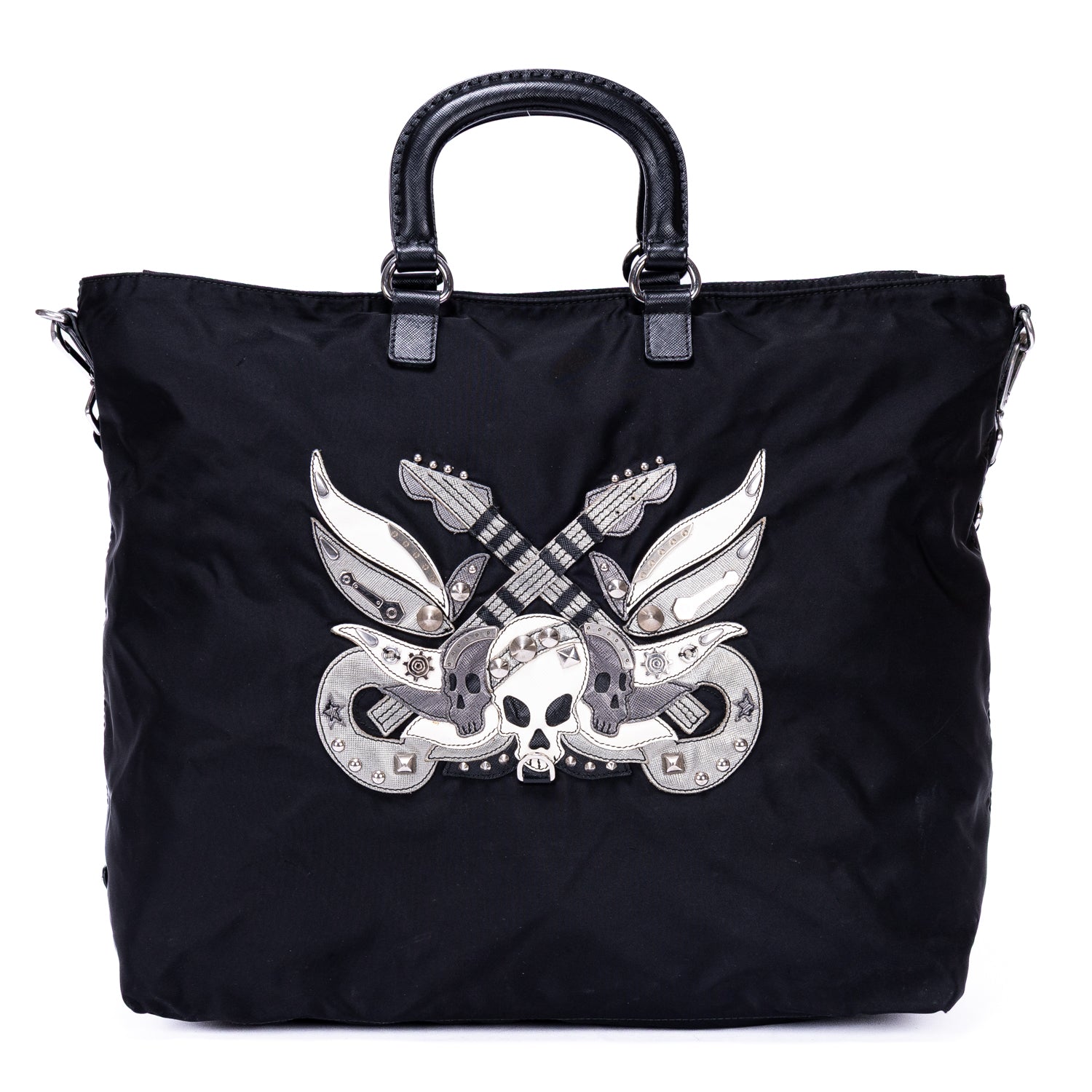 Stud Skull Logo Tote 