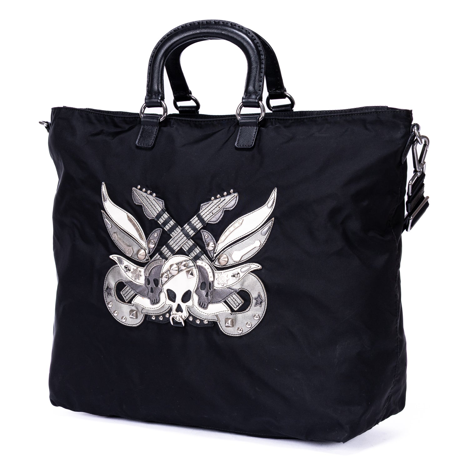 Stud Skull Logo Tote 