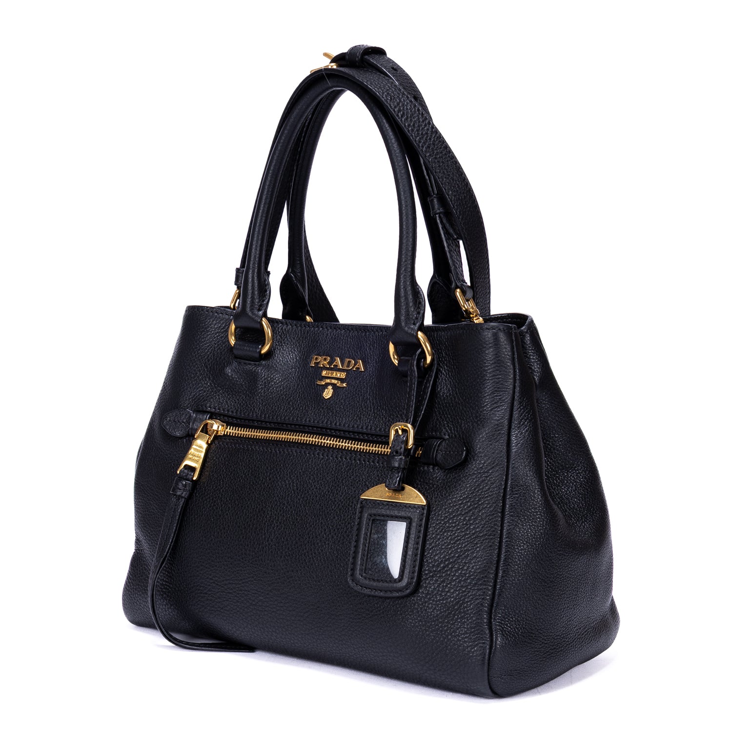 Front Zip Pocket Shopping Tote 