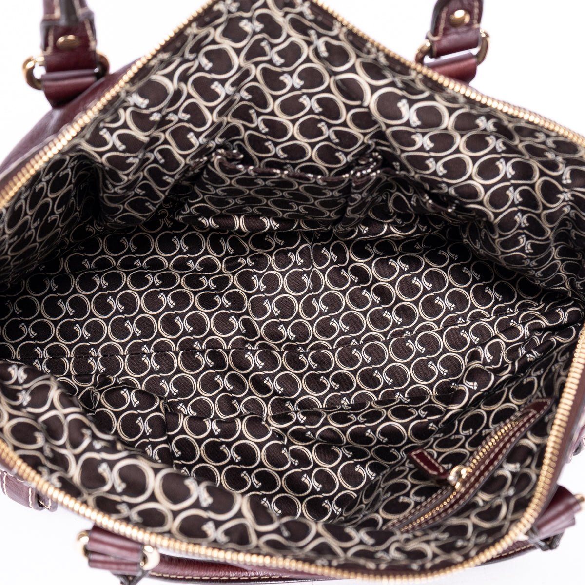 Horsebit Nail Boston Bag