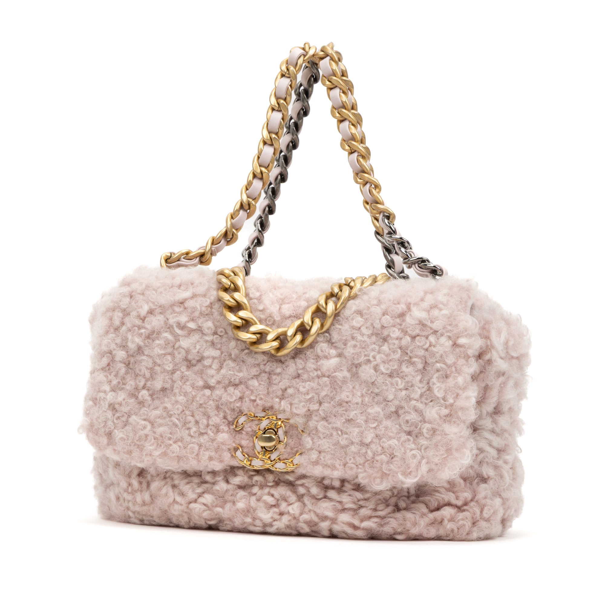 Rare Shearling 19 Classic Flap 