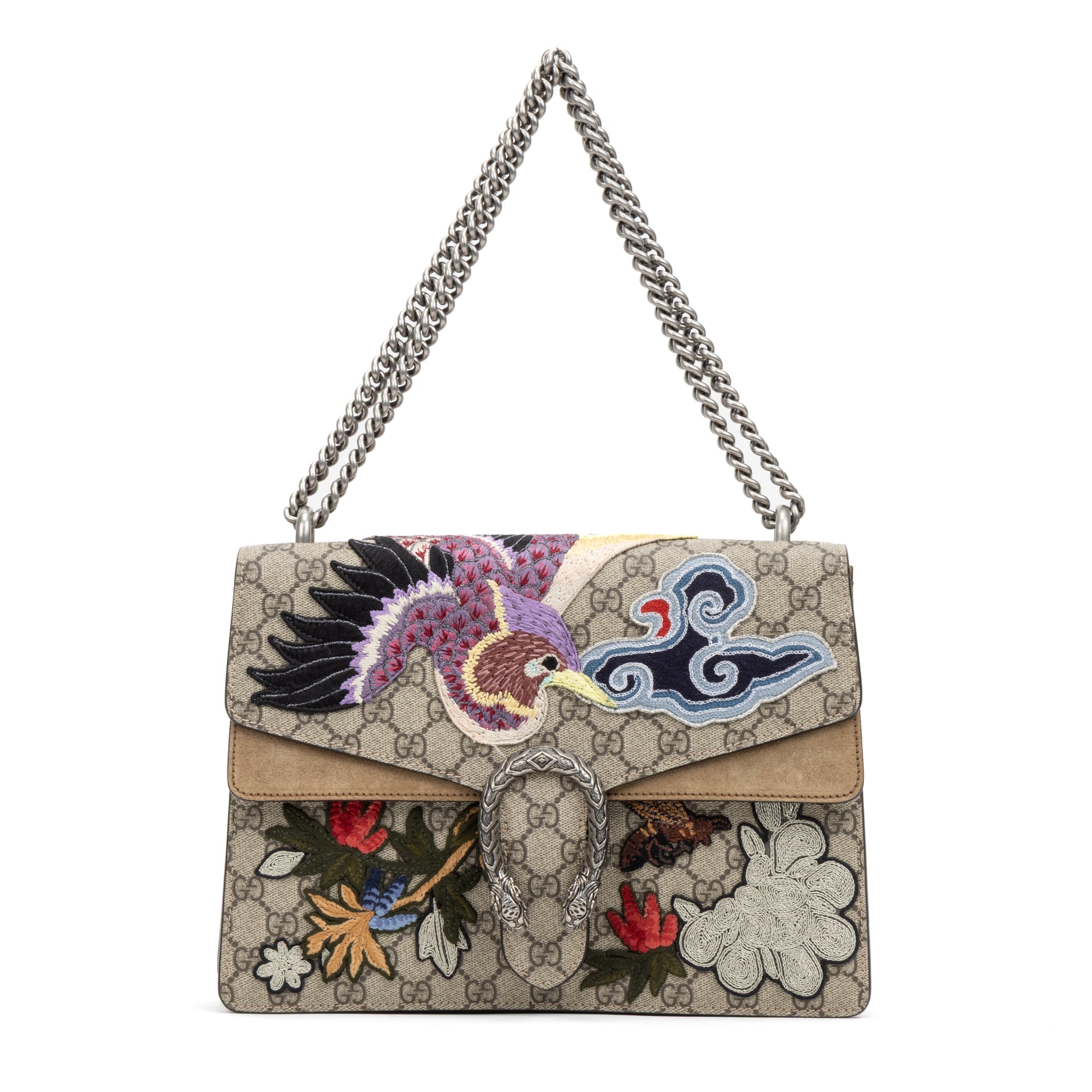 Bird Embroidered Dionysus Medium