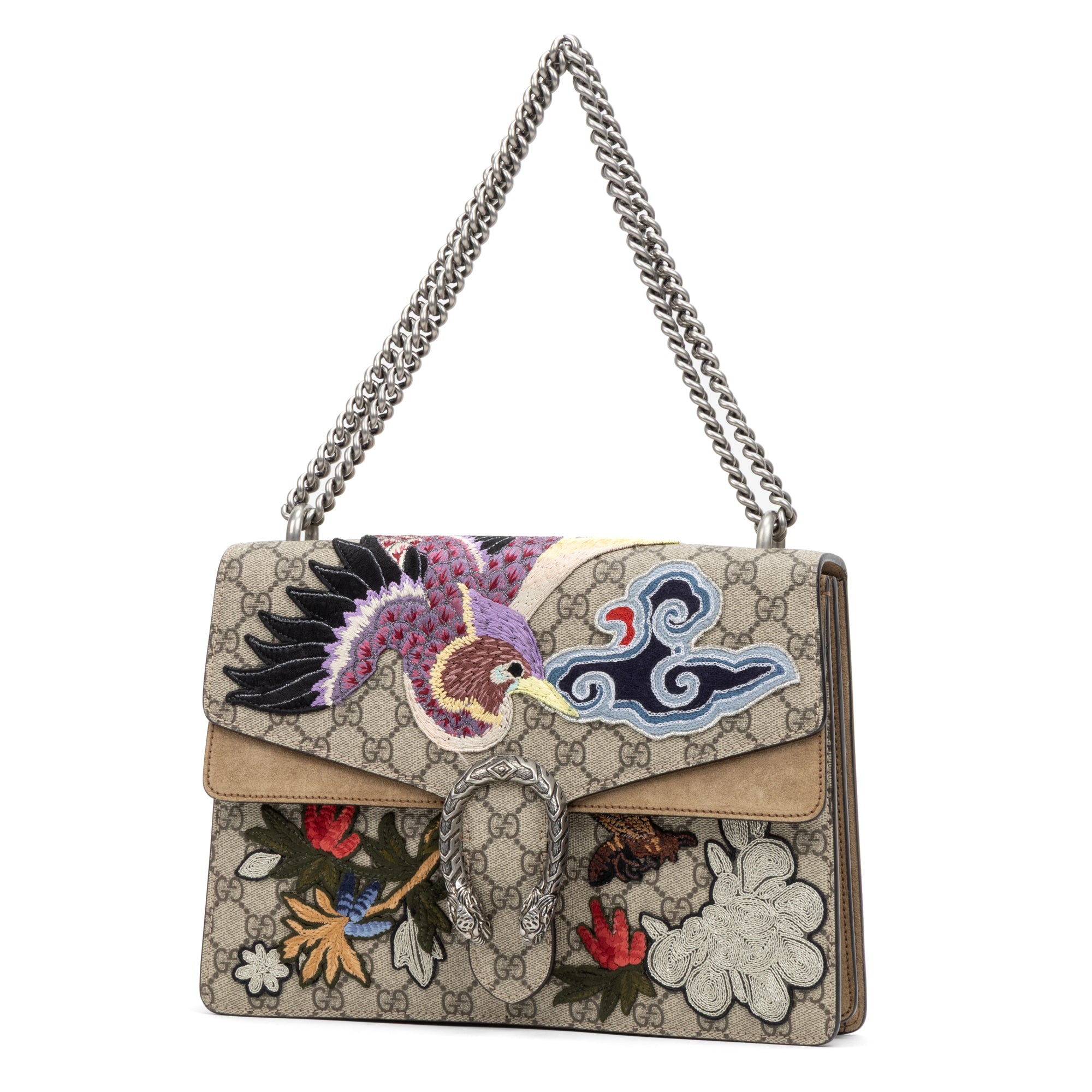 Bird Embroidered Dionysus Medium