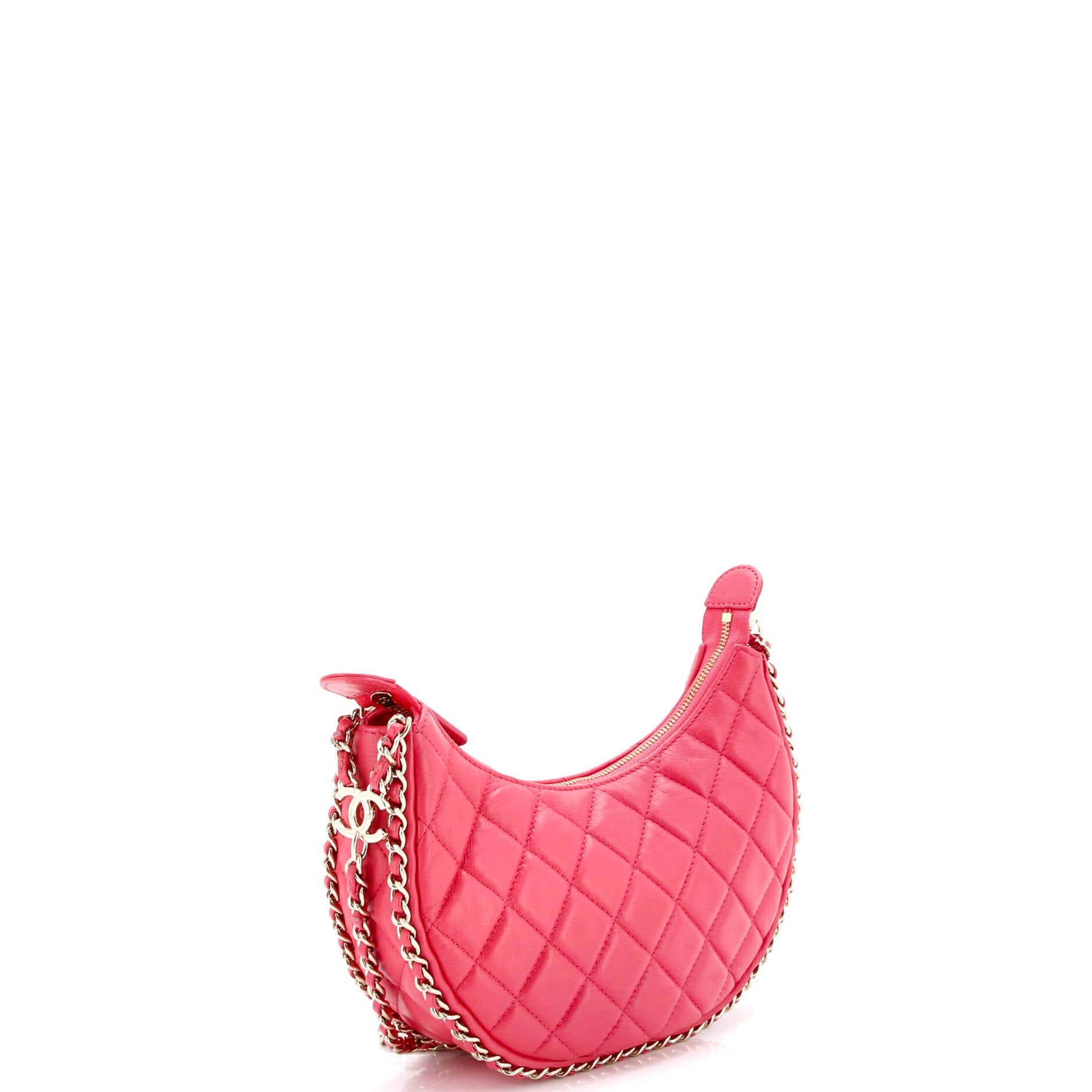Chain Around Hook Hobo Small