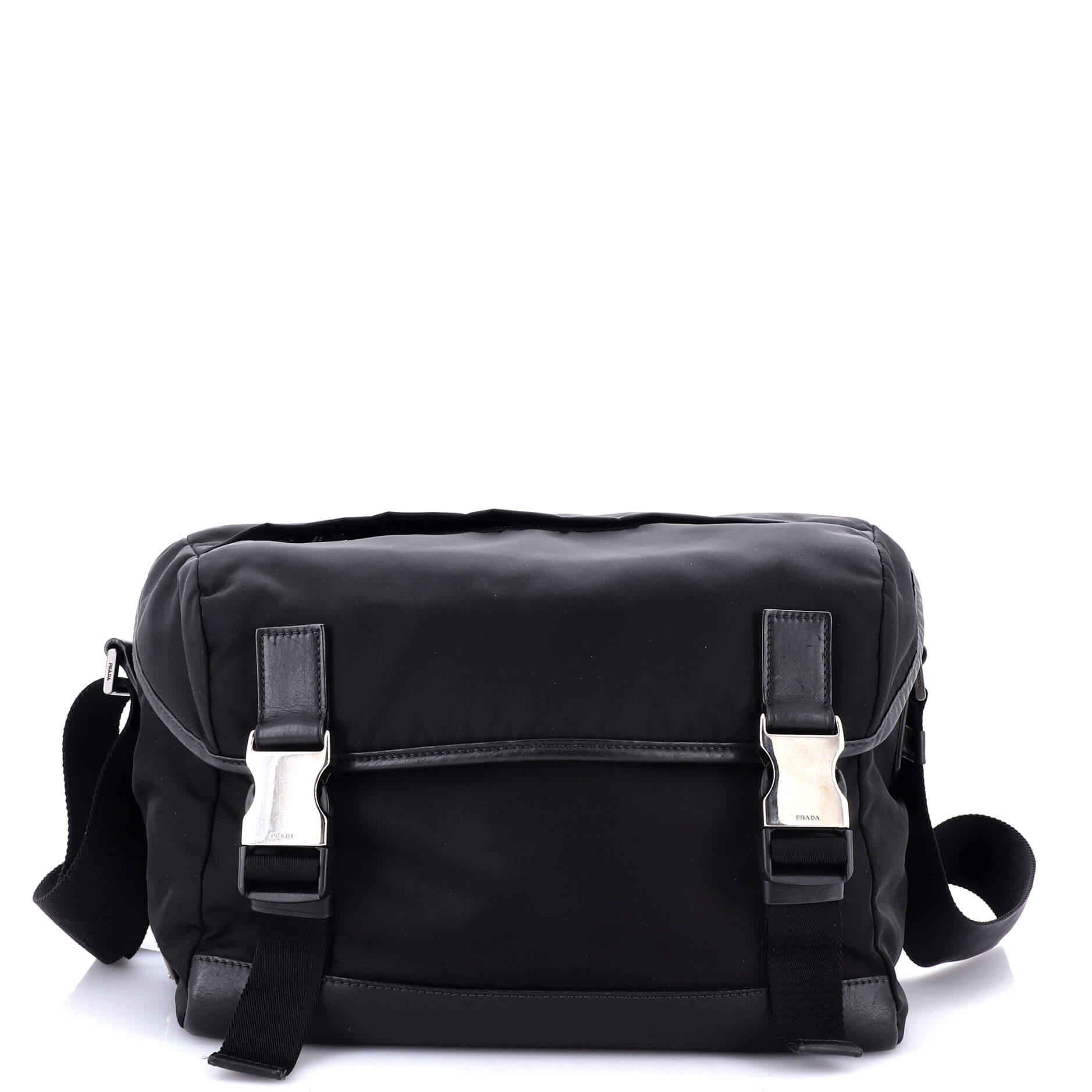 Double Buckle Flap Crossbody 