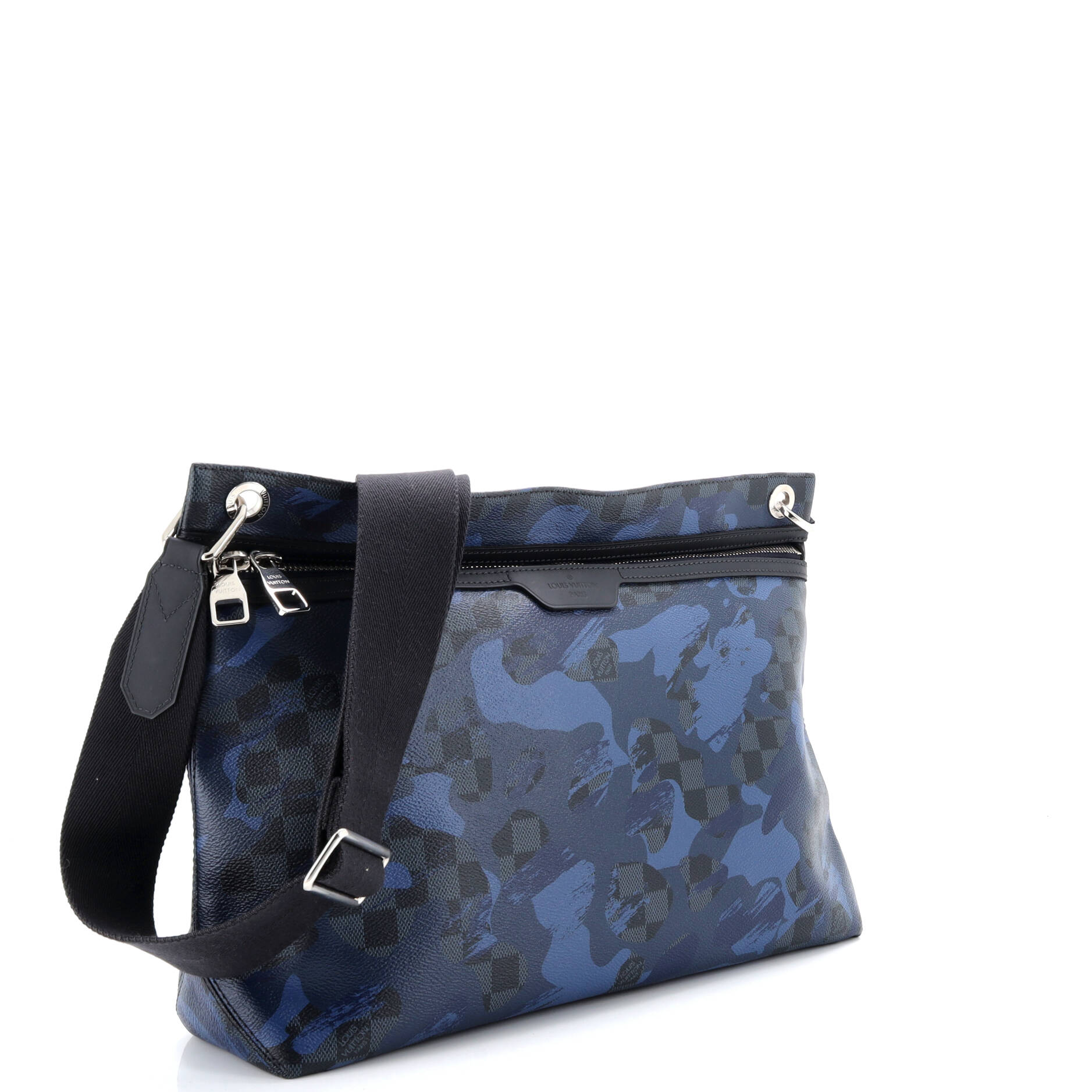 Ltd. Ed. Camouflage Cobalt Hunter Crossbody 