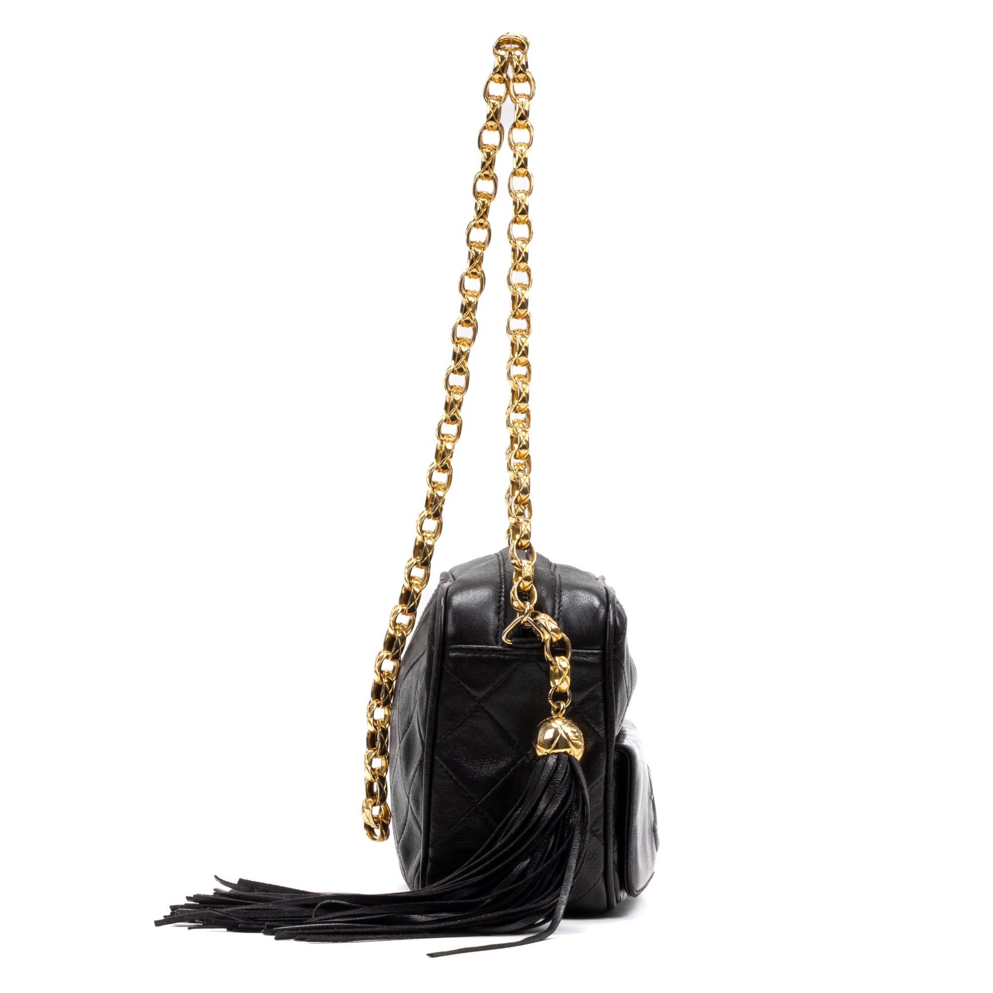 Vintage Front Pocket Tassel Camera Bag 