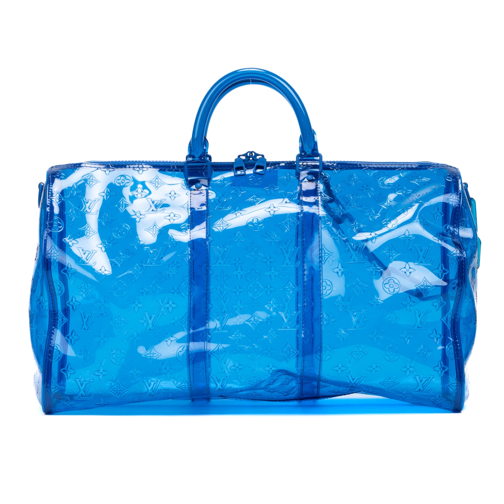 Ltd. Ed. Virgil Abloh Keepall Monogram Prism 50